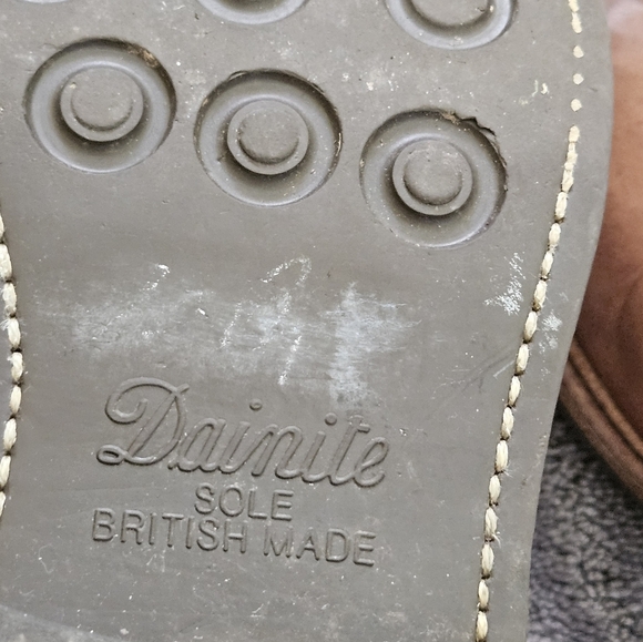 Mens leather boots- brown with side zip closure N.D.C made by hand. - Picture 15 of 15